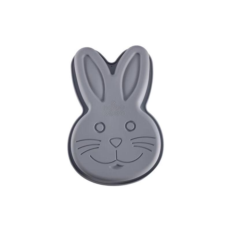 

Nordic Gray Rabbit Silicone Baking Molds, 4-Pack