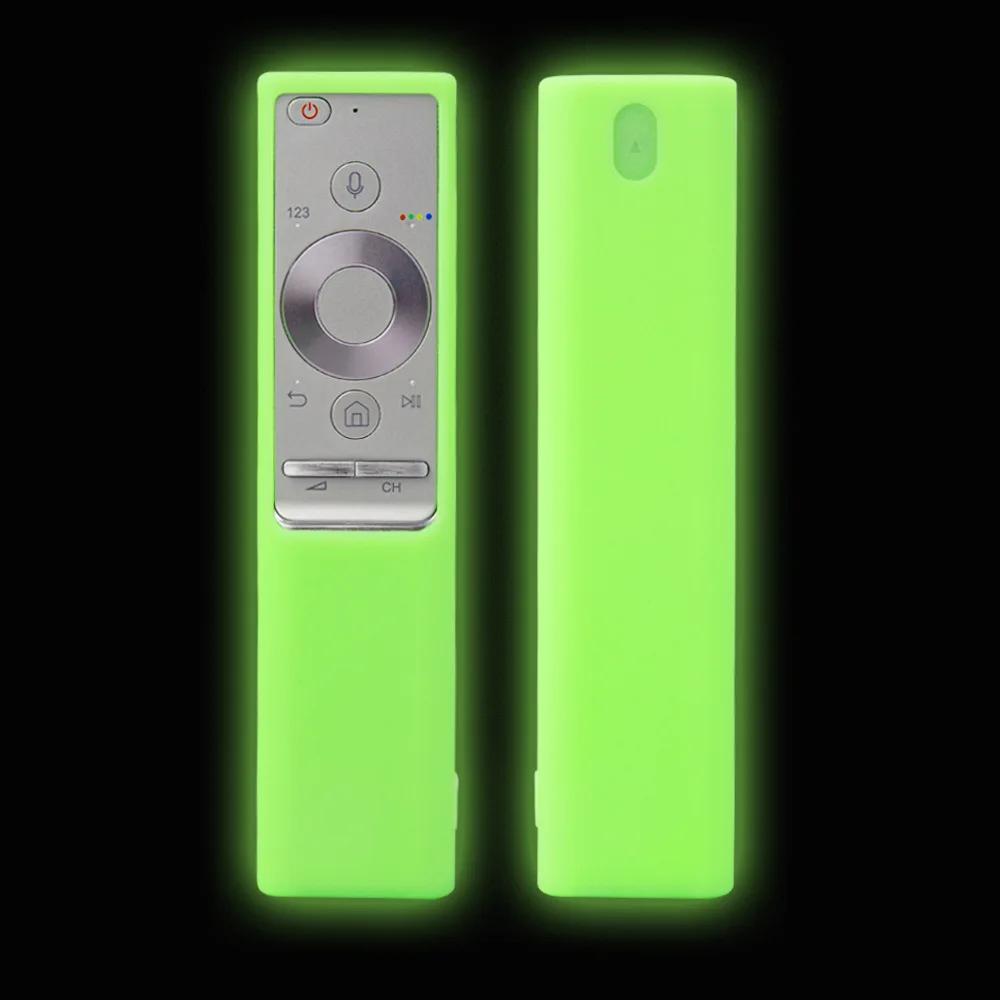 

Colorful Silicone Case Remote For Samsung SMART TV Remote Control Protective Cover BN59-01274A BN59-01272A BN59-01270A 01300F зелений