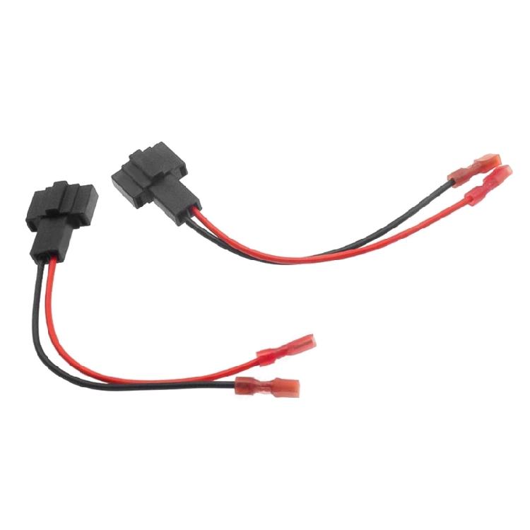 4Pcs Speaker Cable Adaptor Plug Connectors Wire Harness Adapter Connector