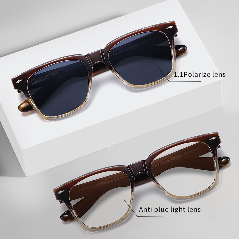 1pcs Fashion Retro Blue Light Blocking Glasses for Men Women Trendy Anti Blue Light Eyewear
