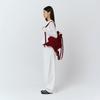 Pleatsmama Backpack Burgundy Newbow