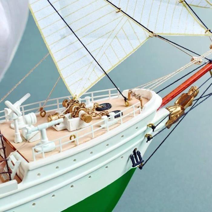 Maquette bateau en bois : Juan Sebastián Elcano Coloris Unique