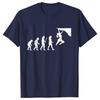 Evolution of Climbing T-shirts for Women Clothes Funny Tops T Shirt Female T-Shirt Gifts for Rock Climbers Short Sleeve Tees
