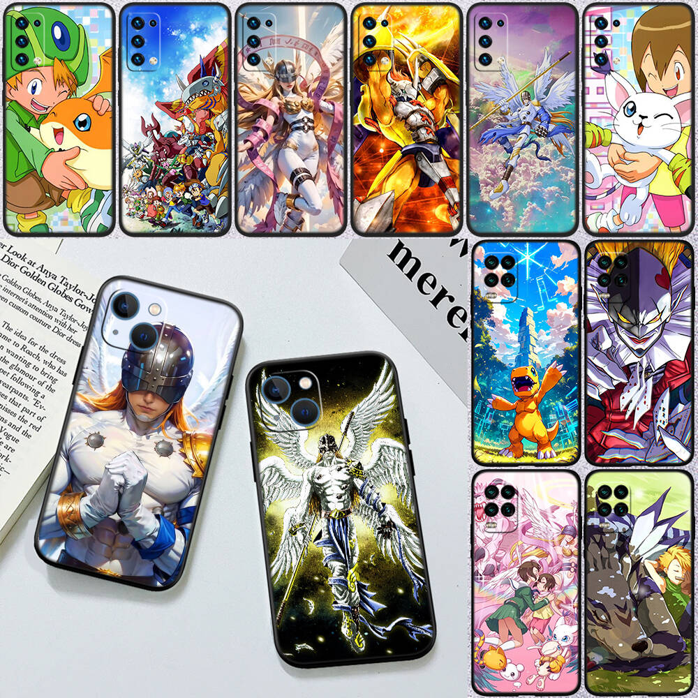 Angel D-Digimons New Phone Case for Samsung S20 S21 S22 S23 S24 FE Ultra Plus Lite S21S A07 A17 A36 A37 A55 A57 F06 F16 M06 M16 M56