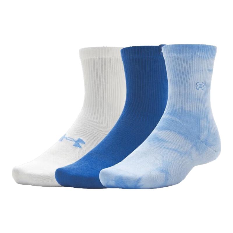 

Under Armour Sportstyle Cotton Blend Crew Socks - 3 Pair Pack S