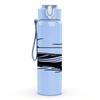 1PC Lake Boat Minimal Line Drawing 750ml Color Plastic Sports Water Bottle Leakproof Flip Straw Lid Suitable for Sports Office Home Use