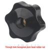 Copper Core Rubber-Headed Hand-Tighten Nut with Plastic Head, M4/M5/M6/M8/M10.