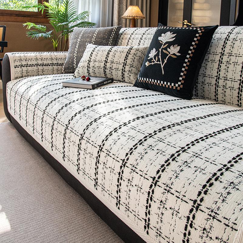 Modern Simple Wind Chenille Sofa Cushion  New Four-Season Universal Seat Cushion Non-Slip Sofa Cover Cover