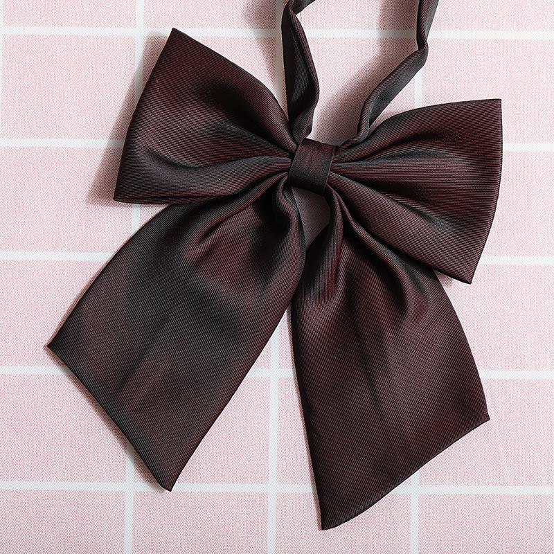 Jk Japanese Plaid Korean Version Of Collar Flower Graduate Female Collar Flower College Wind Streamer Jk Bow Shirt Accessories Sailor Suit