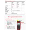 UNI-T UT320A UT320D Digital Thermometer Mini Dual Contact Thermocouple Type K J High Temperature Meter Tester -50℃ to 1200℃