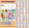 Feile Watercolor Sticky Notes & Bookmark Set: DIY Chinese Style Painting Kit for Kids