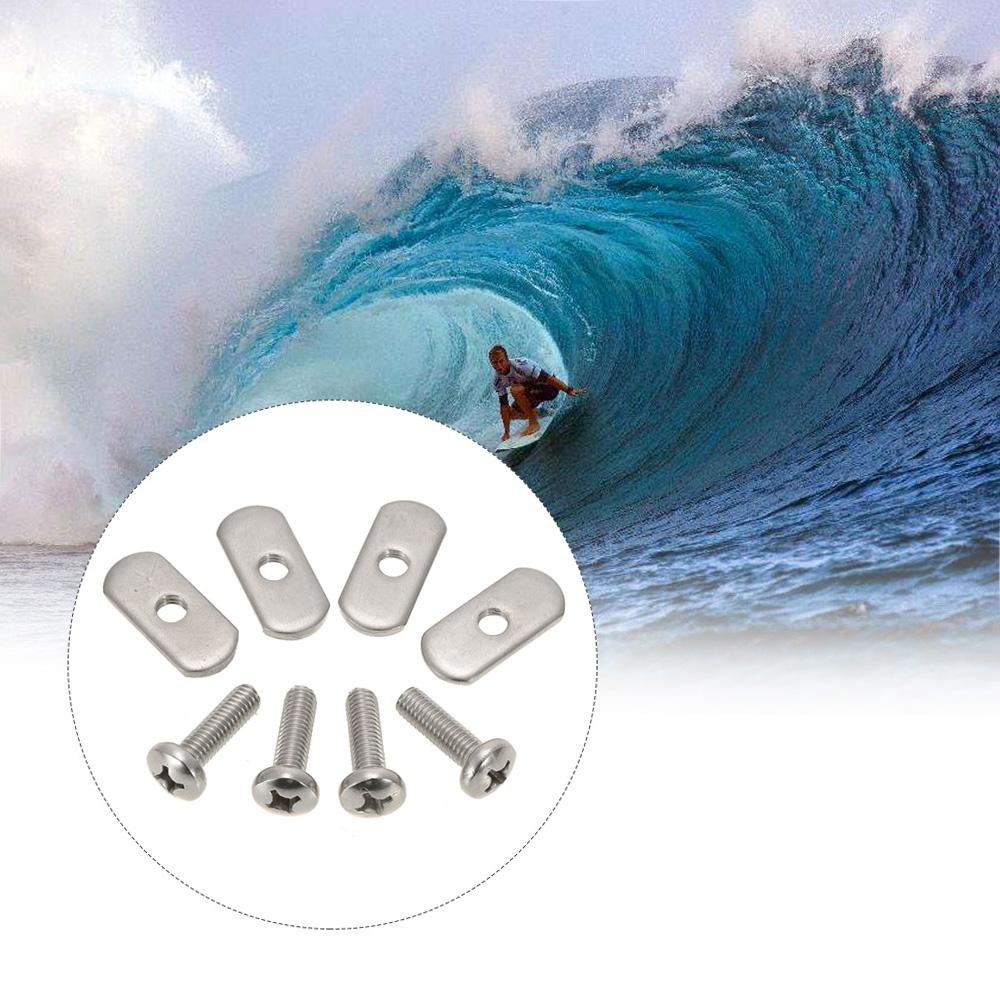

4 Винта из нержавеющей стали для каяка и Т-образные гайки, Комплект крепежной фурнитуры для каяков, каноэ, лодок