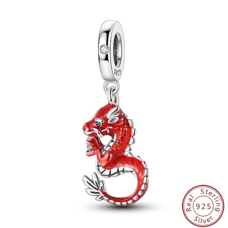 Red Copper Pomegranate Lipstick Apple Ladybug Playing Cards Charms Beads 3Mm Diy Fine Jewelry