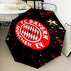 1PC FC Bayern München Printed Umbrella Folding Umbrella, Automatic Umbrella 8-Frame for Travel, Camping Fan Gifts Christmas Gifts
