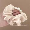 Korean gentle temperament simulation pearl hair band girl ponytail hair band hair rope rubber band women's hair accessories