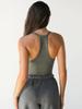 2024 Frühling Europäisches & Amerikanisches Damen Sexy Enganliegendes Gestricktes Westen-Top