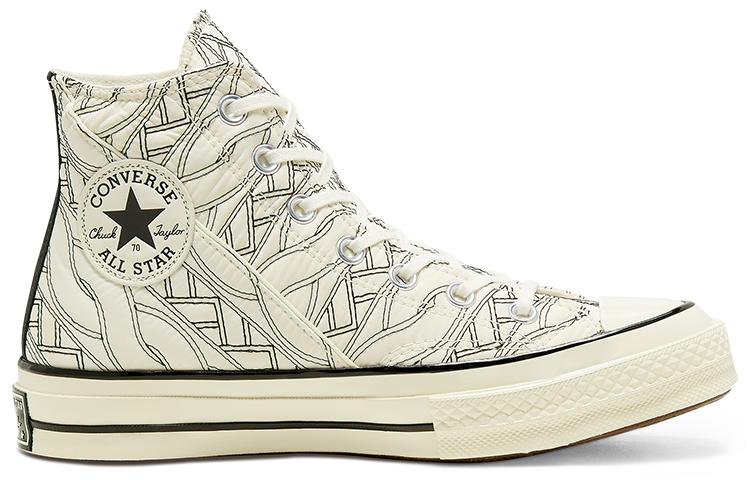 Chuck 70 Wmns Converse High 'Runway Cable - Egret Black' Women's 568674C