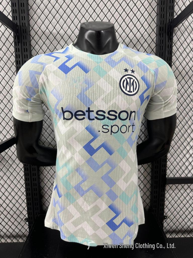 Inter Milan Serie A Adult Player Edition Football Jersey - Customizable Number