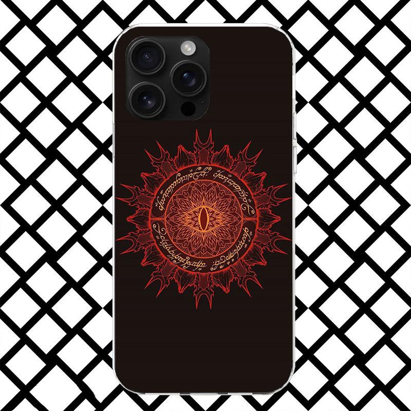 The L-Lord of The R-Rings Phone Case for iPhone 17 Air 16 16E 15 14 Plus 13 Mini 12 11 Pro Max 7 8 + SE 2020 Soft Cover Fundas 1