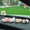 Adorable Resin Animal Figurine Car Dashboard Living Room Ornament For Adults Kids Anxiety Reduction And Home Decoration