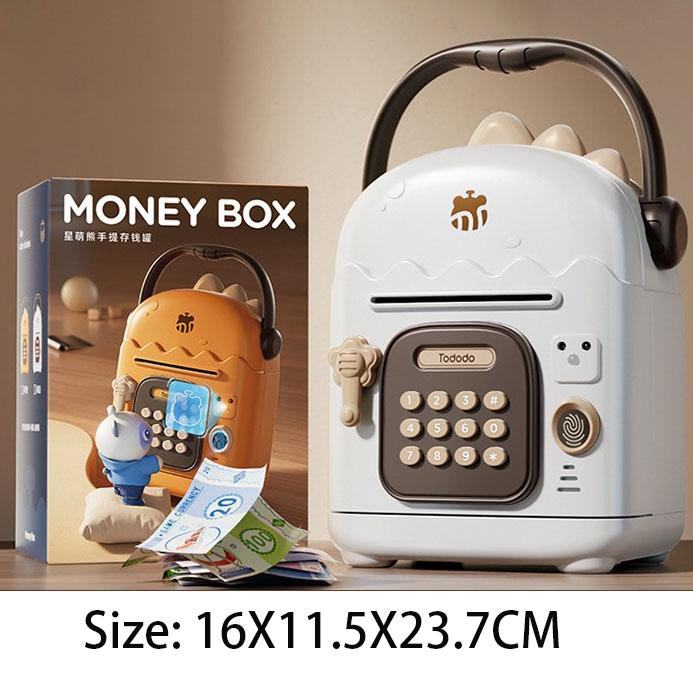 

Atm Deposit Piggy Bank Children Safe Magic Money Box Original Savings Period Challenge Mysterious Technology Box Money Safe