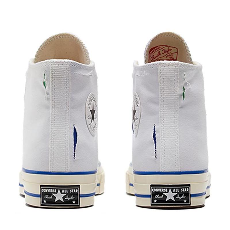 Converse 1970s Chuck Taylor All Star Chuck 70 tearable upper high-top canvas shoes unisex purple white blue