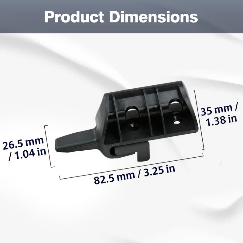 1pc Black Parcel Shelf Clip Boot Cover Retainer A2468120101 Left A246811 Right for Mercedes-Benz B-Class W246 2011-2018