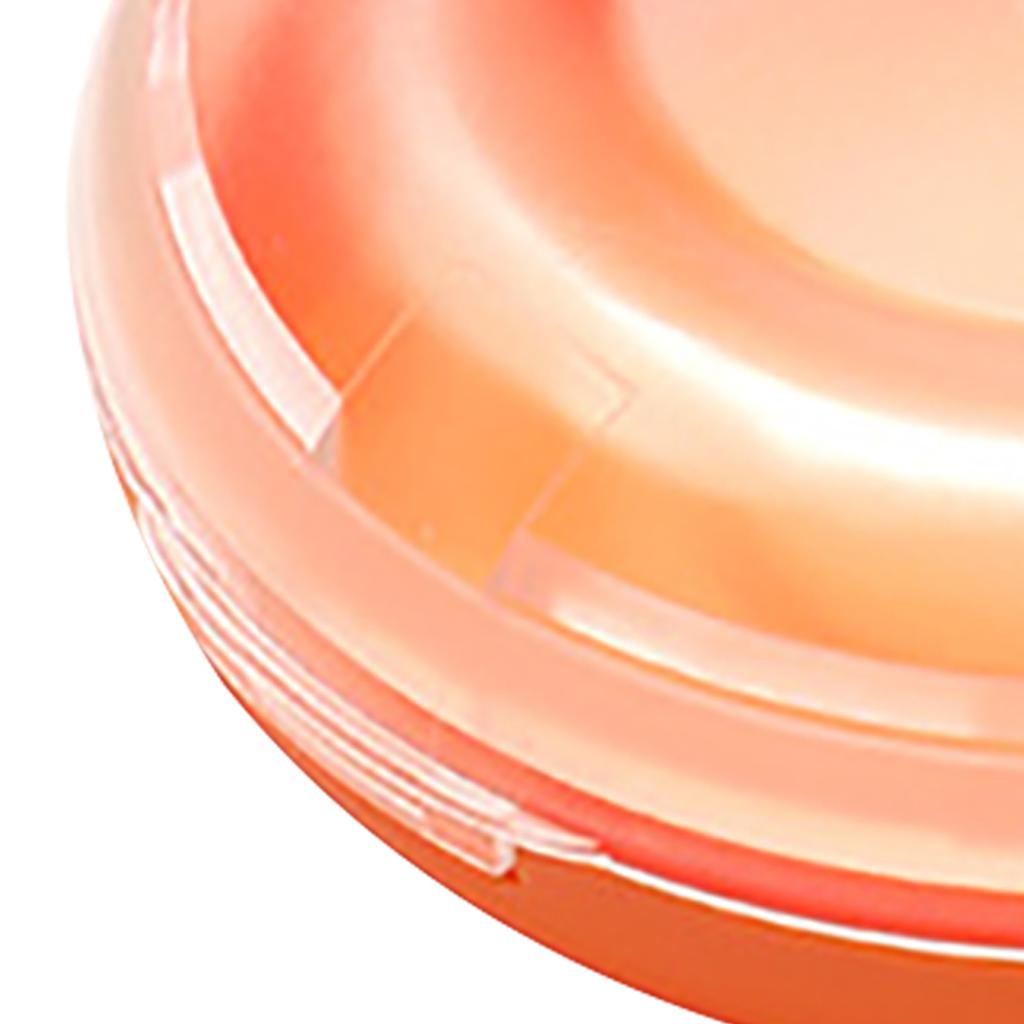 Dentures Braces Storage Box ABS Dust Prevention Orthodontic Retainer Storage Container Case Orange