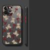 Cute Bow Bear Case for iPhone 17 Pro Max XS XR 7 8 SE 13 Mini 15 Air 16 Plus 12 11 14 Funda Back Phone Cover