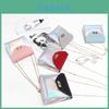 Elegant Fashion Women Mini Chain Bag With Laser Clear Design Shoulder Handbag