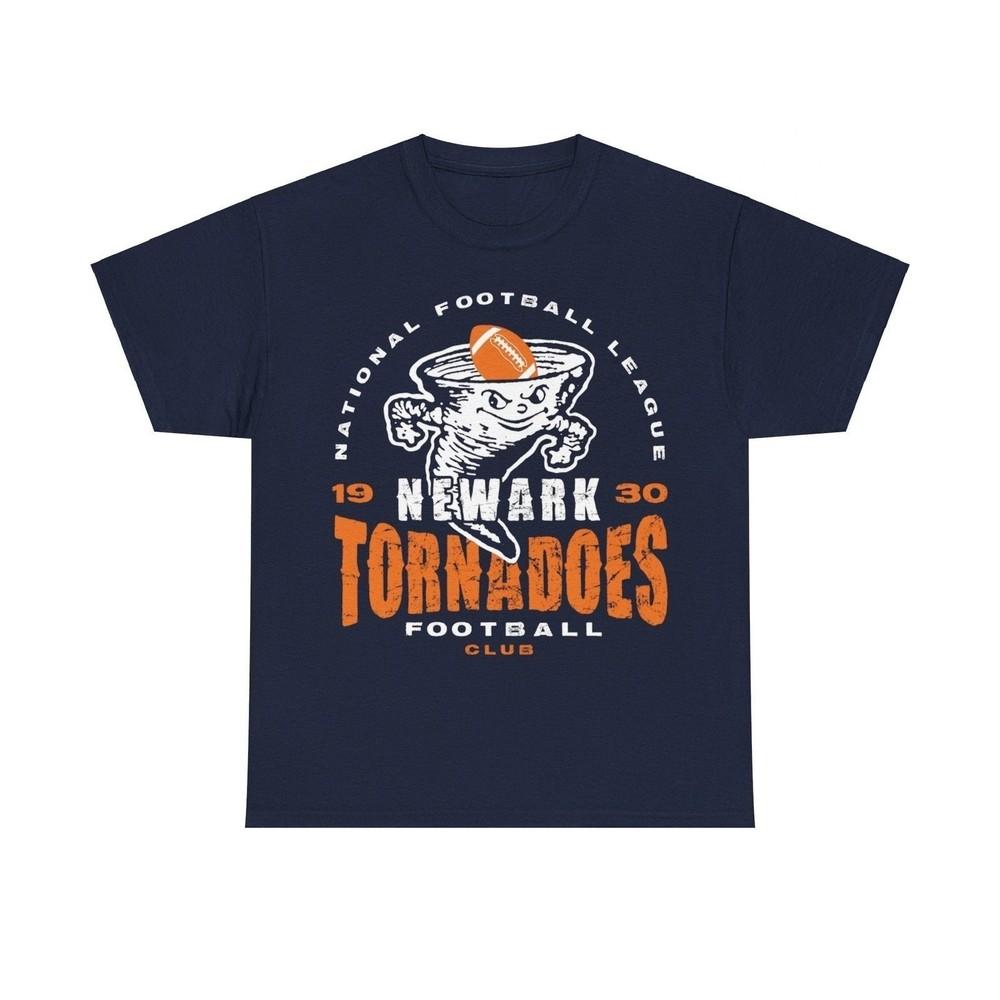 Футболка футбольной команды Newark Tornadoes New Jersey Est 1930 2XL