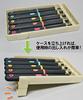 Chisel Set Shinstars All Steel Blade Yoshiharu Rubber Grip Chisel Set of 5 Elementary School Girls Yoshiharu Right-handed