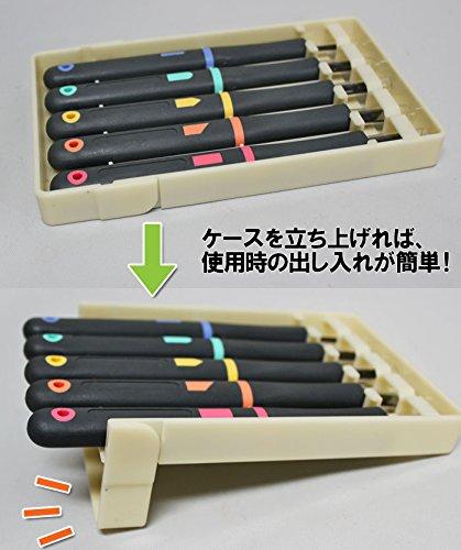 Chisel Set Shinstars All Steel Blade Yoshiharu Rubber Grip Chisel Set of 5 Elementary School Girls Yoshiharu Right-handed