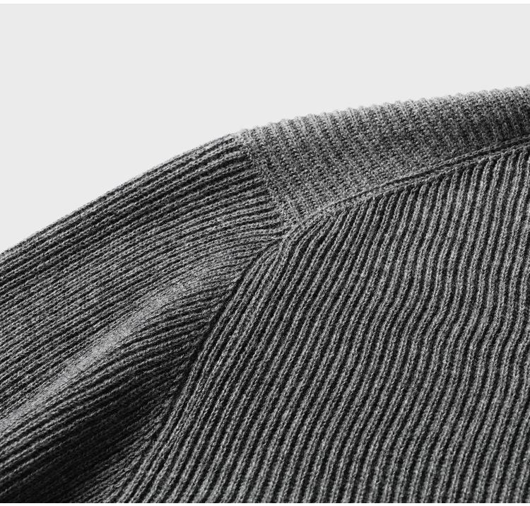 Willow Bark Texture Men's Long Sleeve Knit Sweater - 11990 B*C Edition