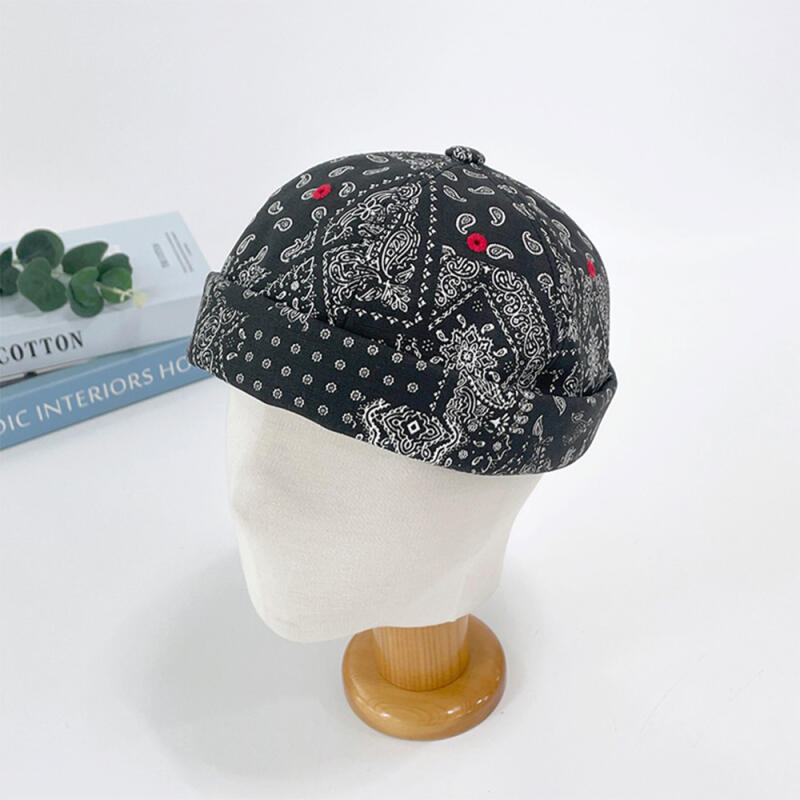 Men s summer street fashion hip watch cap hat C6959_Navy