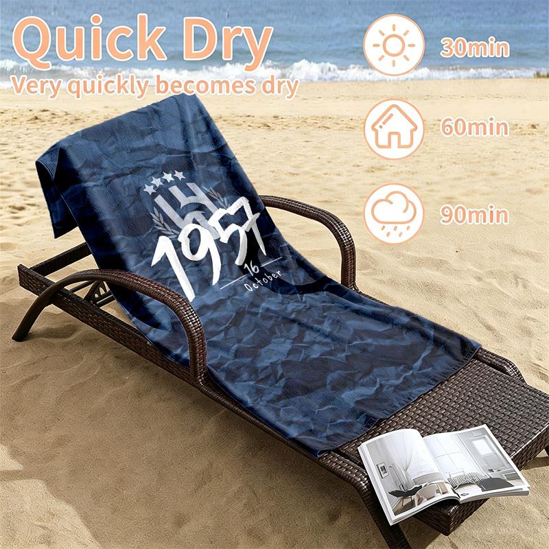 Al Hilal Riyadh Beach towels also serve as bath towels summer essential a musthave for the outdoors the beach and the pool
