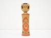 [USED] Kokeshi Doll, Artist-Made, Traditional Japanese Folk Toy, Approx. 21.3cm, Handmade Wooden Doll, Kyodo Gangu, Vintage