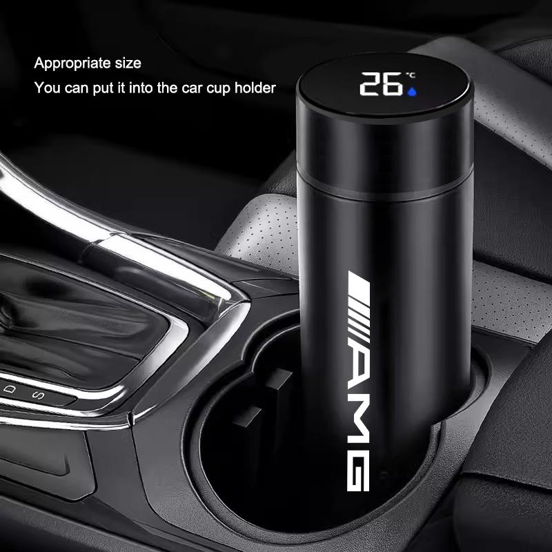 Car Insulated Cup 500ml Water Cup Coffee Tea Thermos For Mercedes Benz AMG W223 W213 W206 W464 W247 W167 W166 W222 W205 W204 W17 OR5