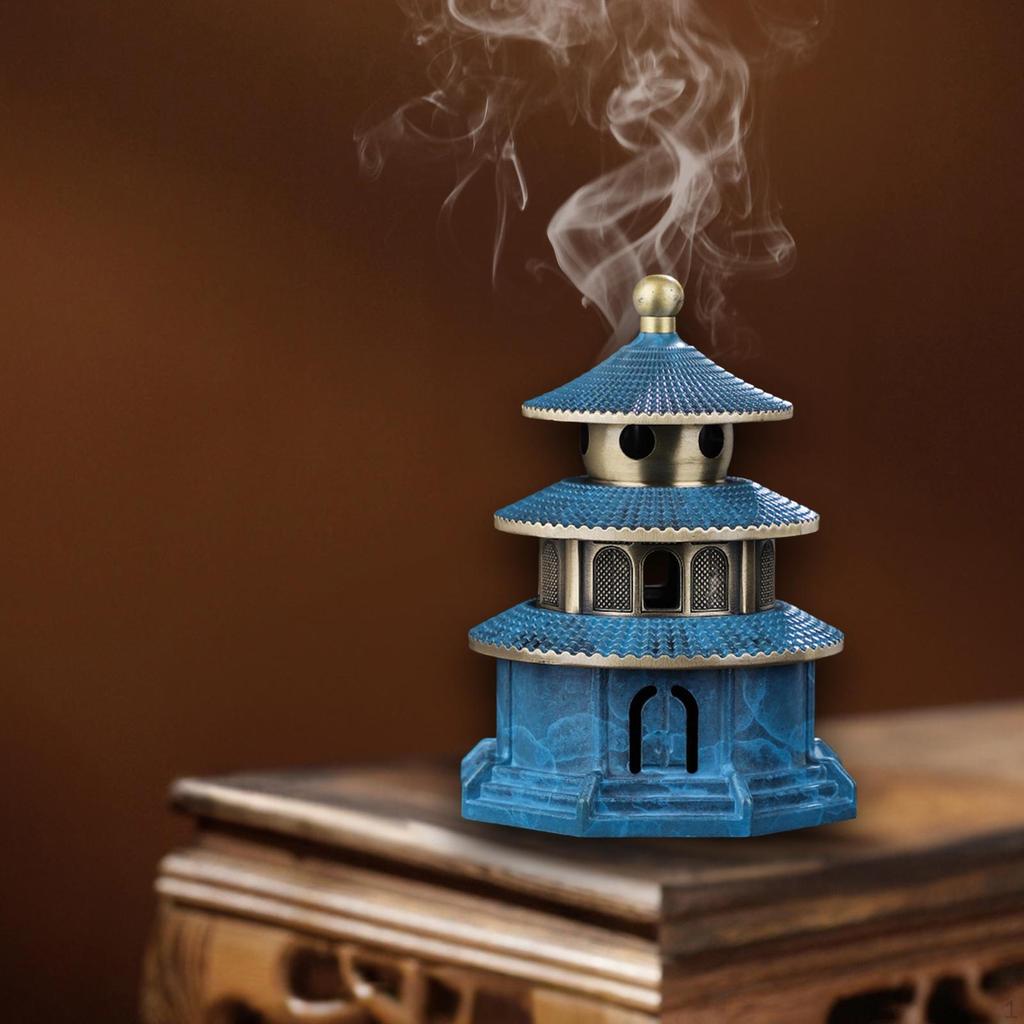 Queimador de incenso de cobre do Templo do Céu para decoração de casa