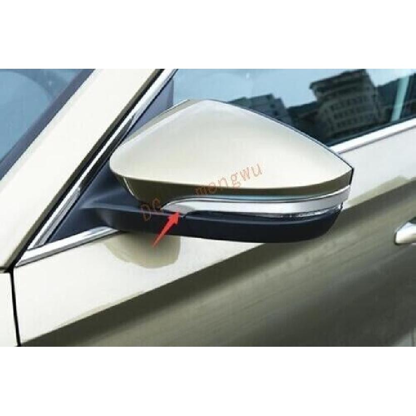 Fit For Skoda Kodiaq 2017-2021 Chrome View Mirror Strip Trim 2PCS Exterior Rear