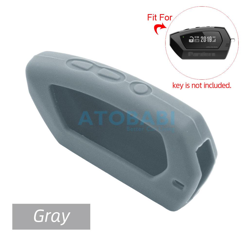 Silicone Car Key Cover Bag Skin For Pandora DX-90 D010 DX 90 91 6X 9X 90B 90BT 90L 42 Moto LCD Remote Control Fob Protector Case