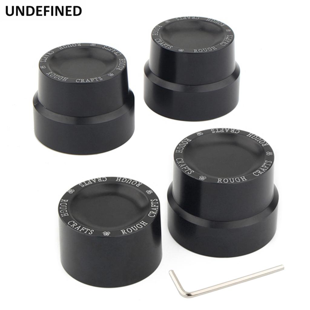 Motorcycle Aluminum Front Rear Axle Nut Cover For Harley Touring Road Glide Sportster Iron 883 Dyna Low Rider Softail Street Bob
