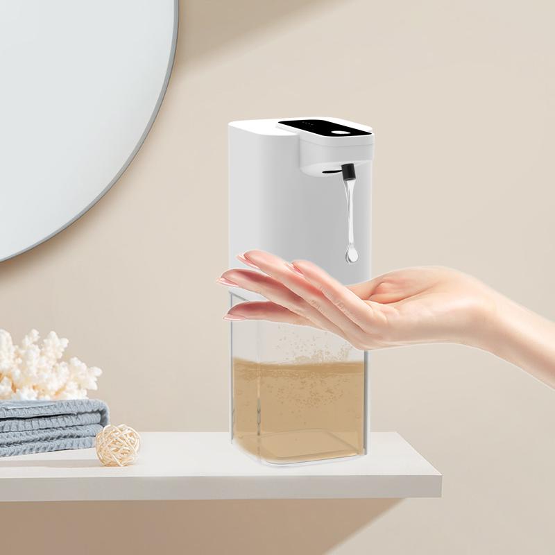 400ml New Rechargeable Foam/Liquid/Spray Model Touchless Electric Automatic Sensor Soap Dispenser for Toilet Bathroom & Kitchen