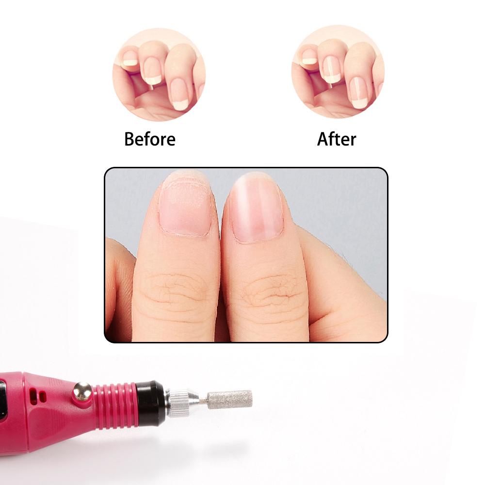Nail Drill Bits Set Nail Art Polish Manicure Pedicure Machine Nail Brushes Gel Nails Polish Remover