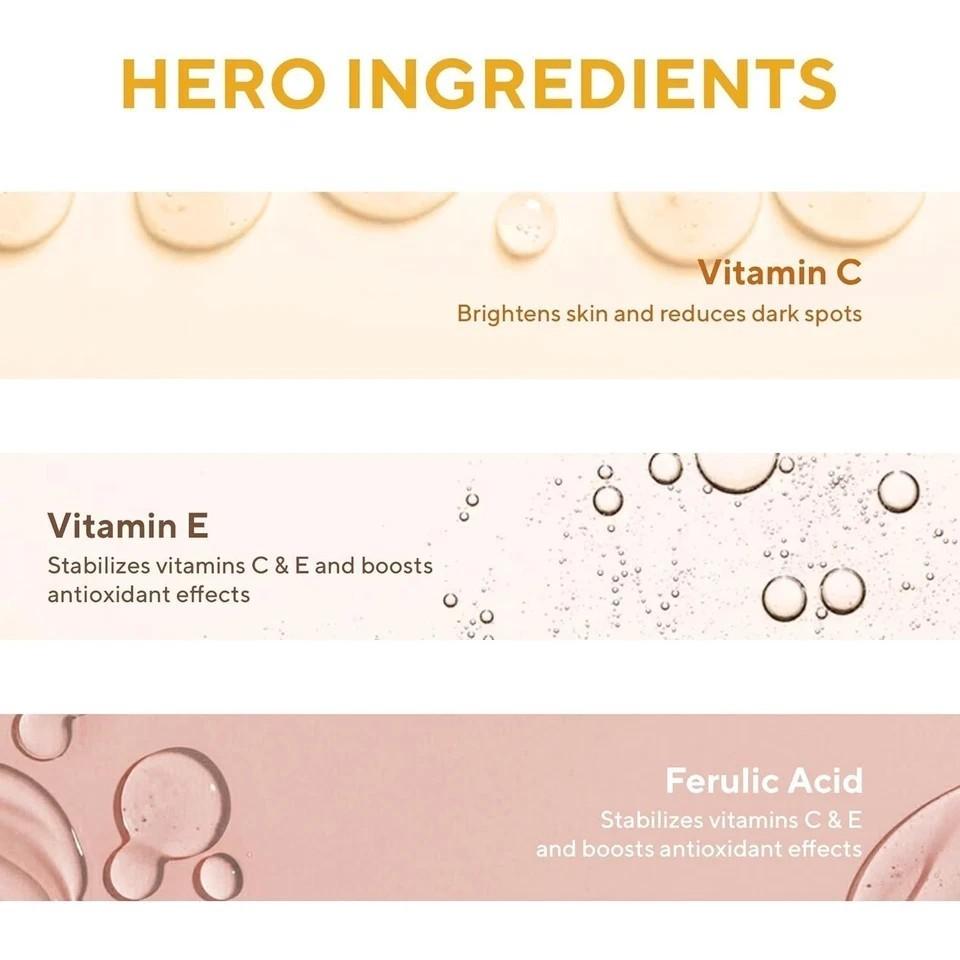 Cos-IQ Vitamin CEF-20% Face Serum, (30ml + 30ml)