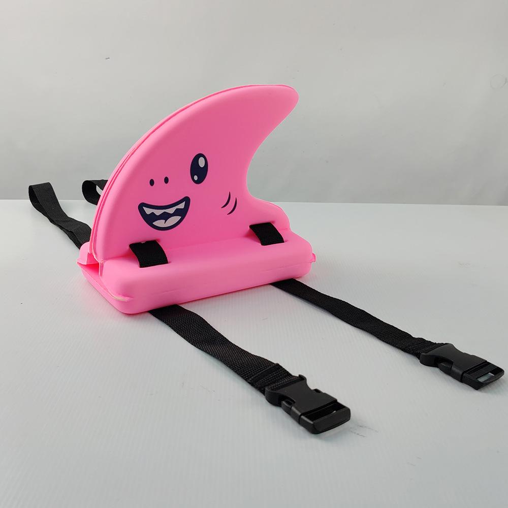Shark Fins Swimming Floats for Children Adjustable Swimming Back Float EVA Swim Training Kick Board Float Board for Kids