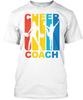 Vintage Cheer Coach Cheerleading Grapshic T-Shirt Made In the USA Size S To 5XL Unisex T-Shirt