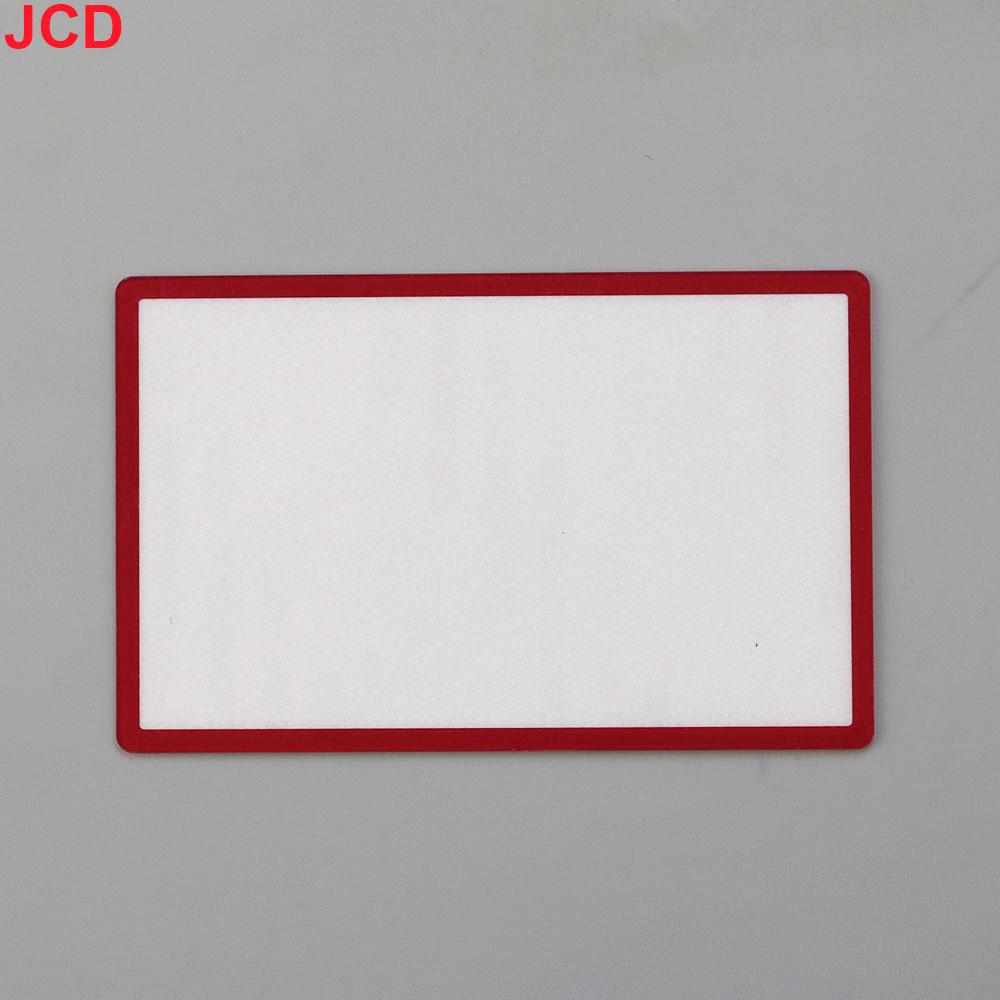 JCD 1pcs For 2DS Colorful Top Surface Mirror Outer Lens Cover Upper LCD Screen Front Plastic Cover Screen Replacement Accessorie