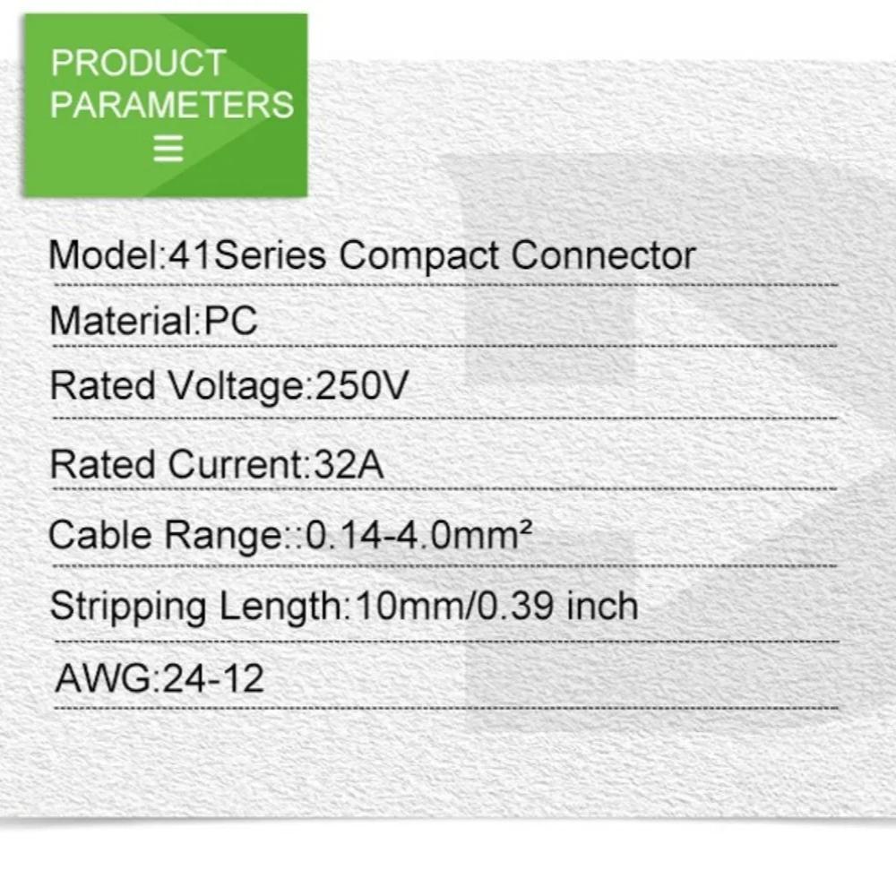 75pcs Quick Wiring Terminal PCT-412413 Two-way and Three-way Home Decoration Wire Connector Lamp Distribution Terminal Connector