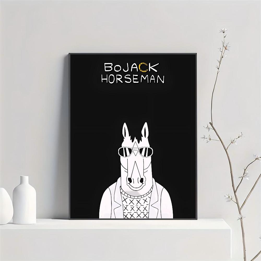 1 stück Lustige B-BoJack Horseman Poster HD Poster Home Room Bar Cafe Decor Kunst Wand Malerei Bild